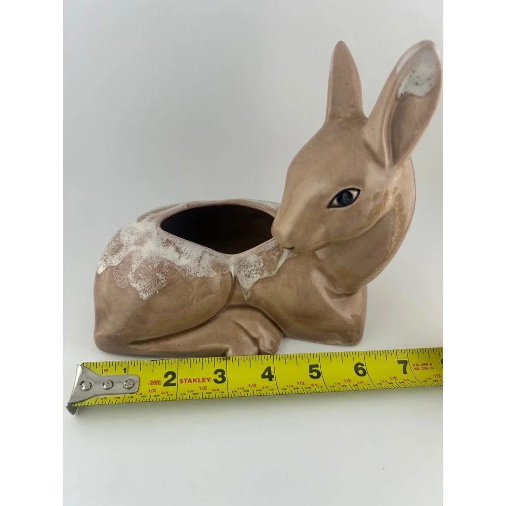 Vintage Ceramic Fawn/Deer Planter‎ Pot